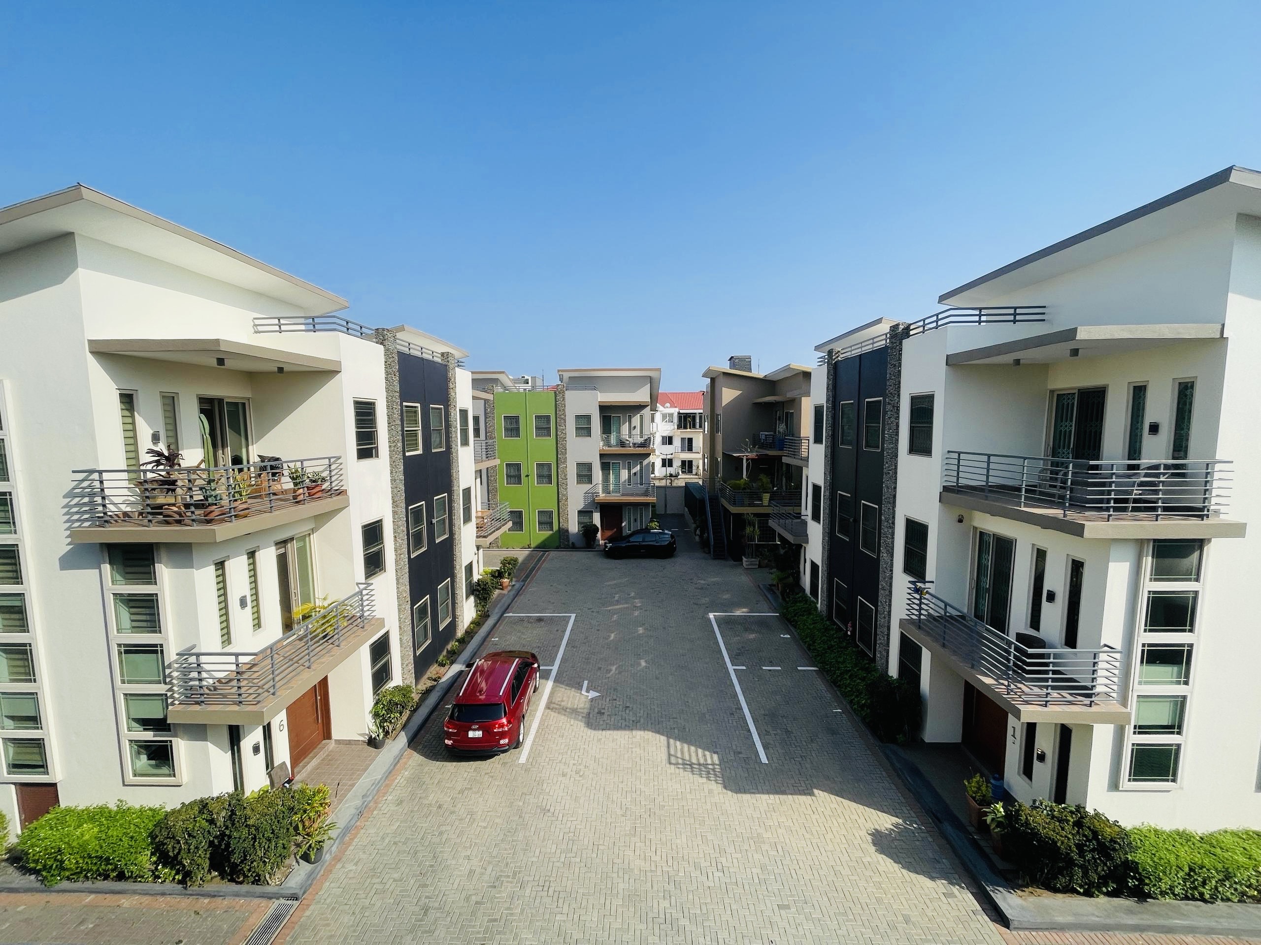 Semi furnished Three Bedroom with BQ townhouse